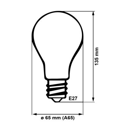 Lampadina LED E27/18W/230V 4200K