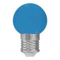 Lampadina LED E27/1W/230V 5500-6500K blu