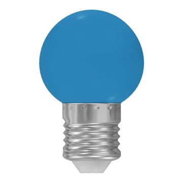 Lampadina LED E27/1W/230V 5500-6500K blu