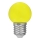 Lampadina LED E27/1W/230V 5500-6500K gialla