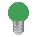 Lampadina LED E27/1W/230V 5500-6500K verde
