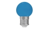 Lampadina LED E27/1W/230V blu 5500-6500K