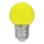 Lampadina LED E27/1W/230V giallo 5500-6500K