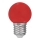 Lampadina LED E27/1W/230V rosso 5500-6500K