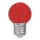 Lampadina LED E27/1W/230V rosso 5500-6500K