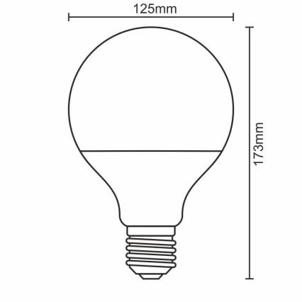 Lampadina LED E27/20W/165-265V 4000K