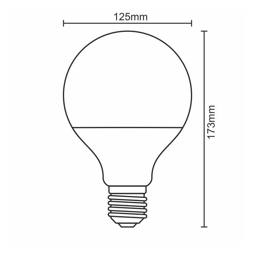 Lampadina LED E27/20W/165-265V 4000K