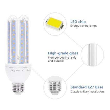 Lampadina LED E27/23W/230V 3000K - Aigostar