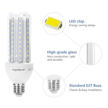 Lampadina LED E27/23W/230V 6500K - Aigostar