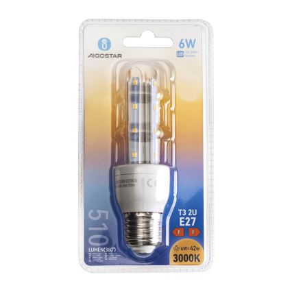 Lampadina LED E27/6W/230V 3000K - Aigostar