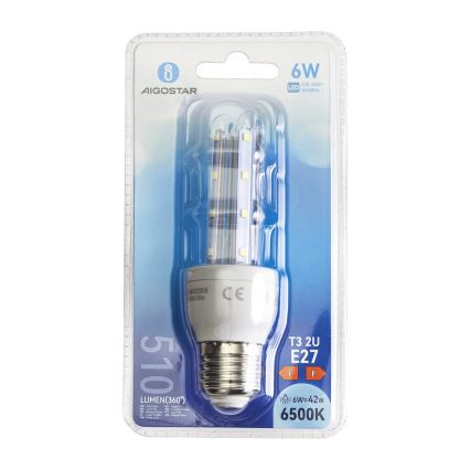 Lampadina LED E27/6W/230V 6500K - Aigostar