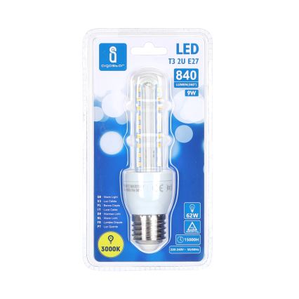 Lampadina LED E27/9W/230V 3000K - Aigostar