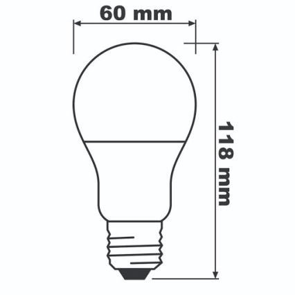 Lampadina LED ECO E27/13W/230V 2700K 1521lm