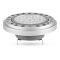 Lampadina LED ECOLINE AR111 G53/12W/12V 3000K 30° argento - Brilagi