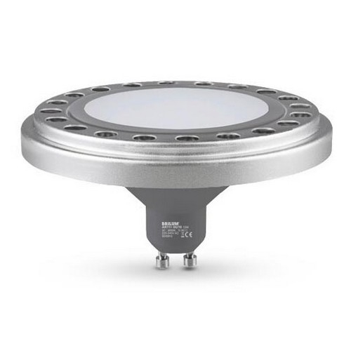 Lampadina LED ECOLINE AR111 GU10/12W/230V 4000K 120° argento - Brilagi