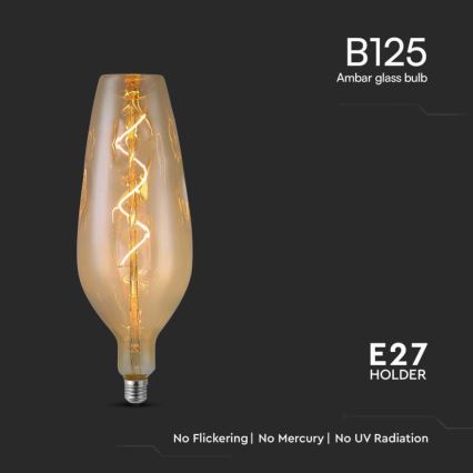 Lampadina LED FILAMENT B125 E27/4W/230V 2700K