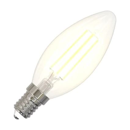 Lampadina LED WHITE FILAMENT C35 E14/4,5W/230V 3000K