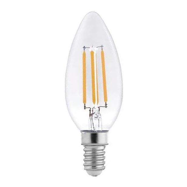 Lampadina LED FILAMENT C35 E14/4W/230V 4000K