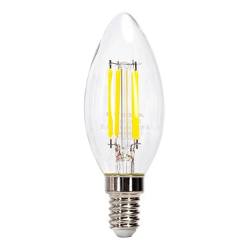 Lampadina LED FILAMENT C35 E14/8W/230V 6500K - Aigostar