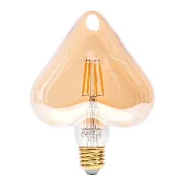 Lampadina LED FILAMENT E27/4W/230V 1800K cuore - Aigostar