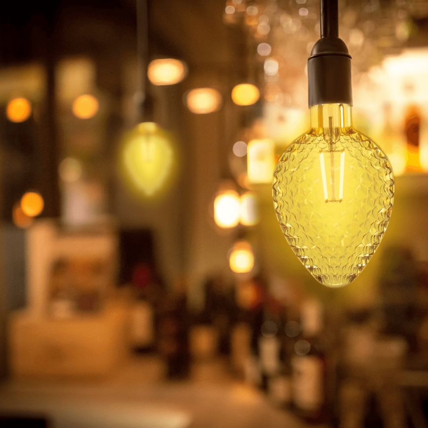 Lampadina LED FILAMENT E27/4W/230V 1800K fragola - Aigostar