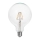 Lampadina LED FILAMENT G125 E27/10W/230V 3000K