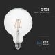 Lampadina LED FILAMENT G125 E27/10W/230V 3000K