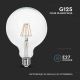Lampadina LED FILAMENT G125 E27/12W/230V 6500K