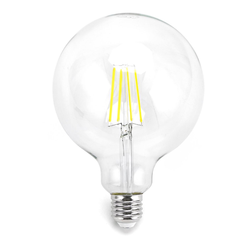 Lampadina LED FILAMENT G125 E27/8W/230V 6500K - Aigostar