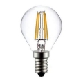 Lampadina LED FILAMENT G45 E14/4W/230V 3000K