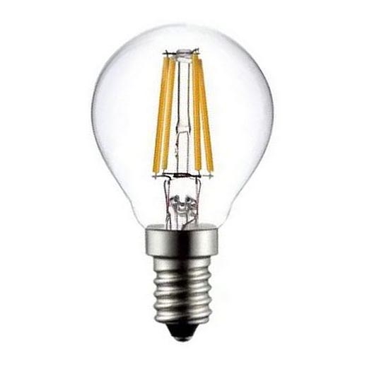 Lampadina LED FILAMENT G45 E14/4W/230V 4000K