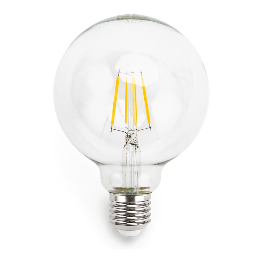 Lampadina LED FILAMENT G95 E27/4W/230V 2700K - Aigostar