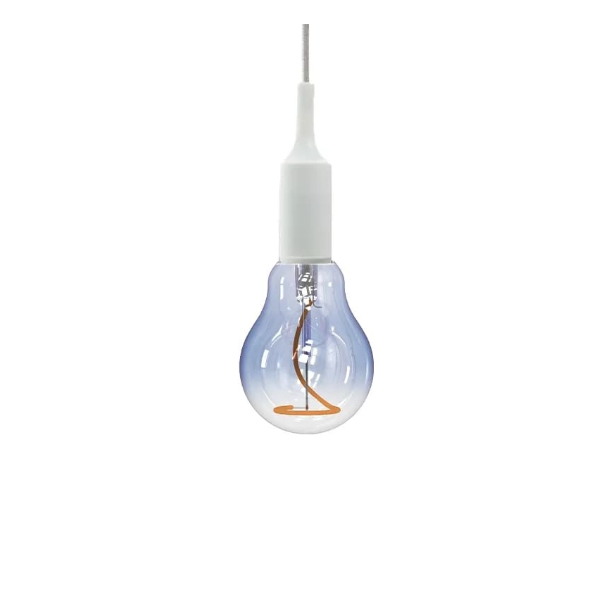 Lampadina LED FILAMENT SHAPE A60 E27/4W/230V 1800K blu