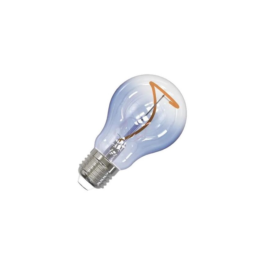 Lampadina LED FILAMENT SHAPE A60 E27/4W/230V 1800K blu