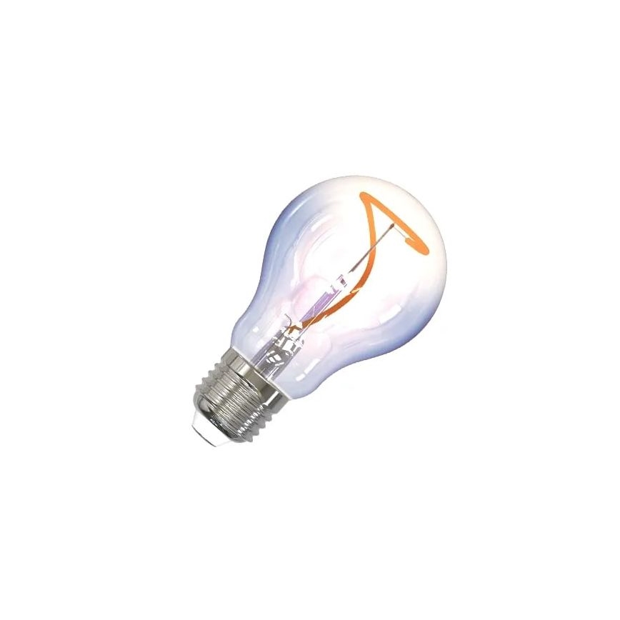 Lampadina LED FILAMENT SHAPE A60 E27/4W/230V 1800K blu