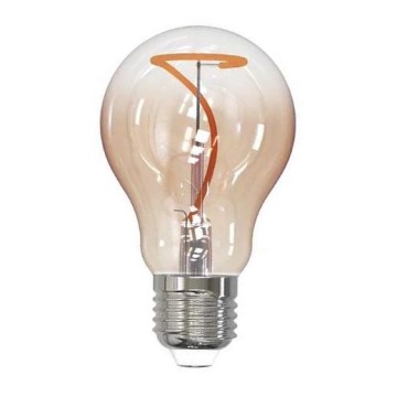 Lampadina LED FILAMENT SHAPE A60 E27/4W/230V 1800K marrone