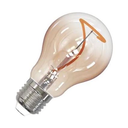 Lampadina LED FILAMENT SHAPE A60 E27/4W/230V 1800K marrone