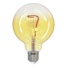 Lampadina LED FILAMENT SHAPE G95 E27/4W/230V 1800K giallo