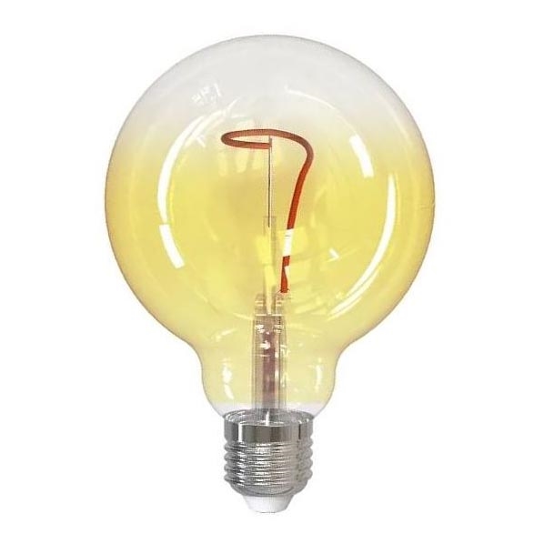 Lampadina LED FILAMENT SHAPE G95 E27/4W/230V 1800K giallo