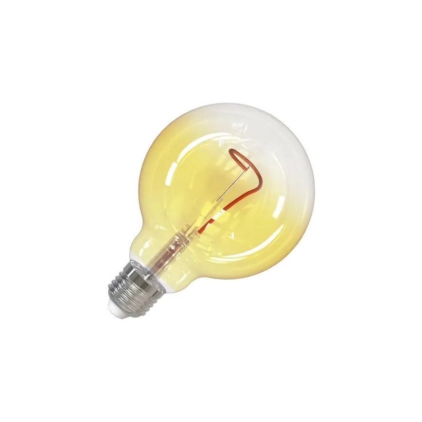 Lampadina LED FILAMENT SHAPE G95 E27/4W/230V 1800K giallo