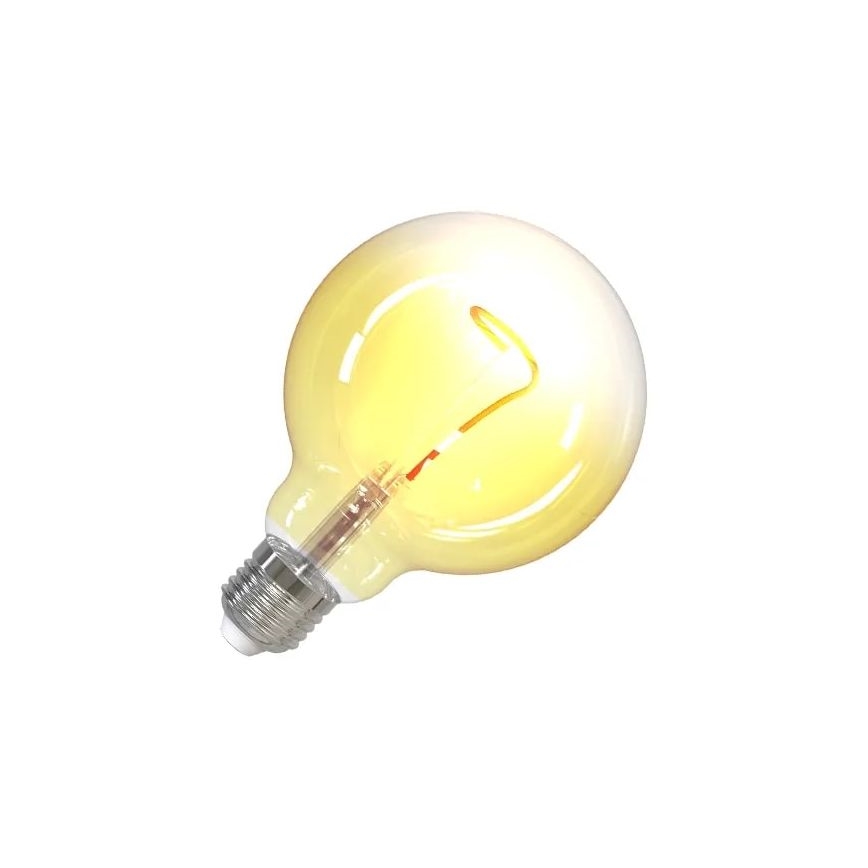 Lampadina LED FILAMENT SHAPE G95 E27/4W/230V 1800K giallo