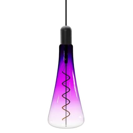 Lampadina LED FILAMENT SHAPE T110 E27/5W/230V 1800K viola