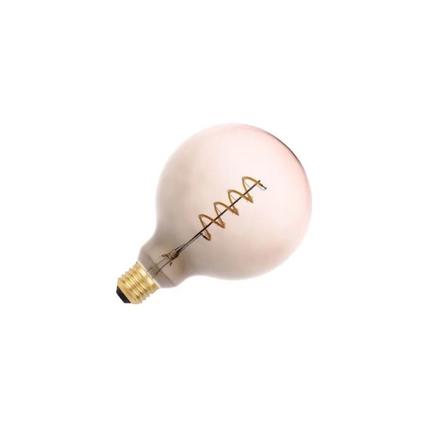 Lampadina LED FILAMENT SPIRAL G125 E27/4W/230V 2000K grigio/rosa