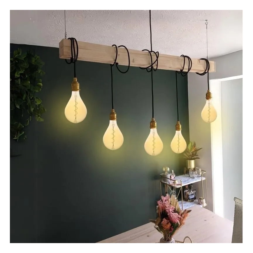Lampadina LED FILAMENT SPIRAL VINTAGE A165 E27/4W/230V 2000K