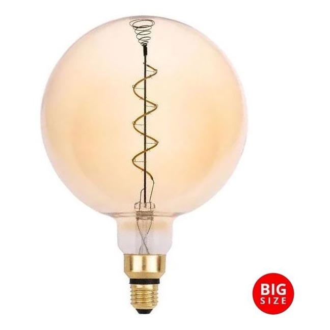 Lampadina LED FILAMENT SPIRAL VINTAGE G200 E27/4W/230V 2000K