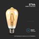 Lampadina LED FILAMENT ST64 E27/4W/230V 2200K