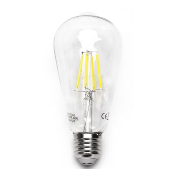 Lampadina LED FILAMENT ST64 E27/4W/230V 6500K - Aigostar