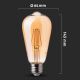Lampadina LED FILAMENT ST64 E27/6W/230V 2200K