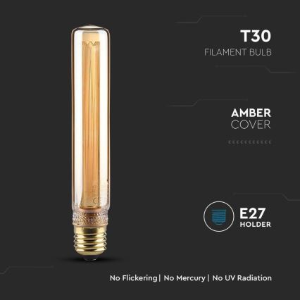 Lampadina LED FILAMENT T30 E27/2W/230V 1800K Art Edition