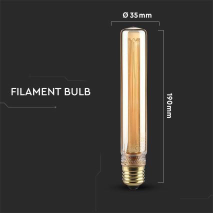 Lampadina LED FILAMENT T30 E27/2W/230V 1800K Art Edition